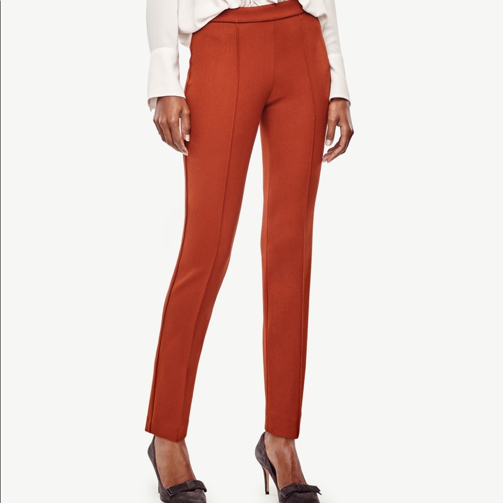 Pintucked Ankle Pant