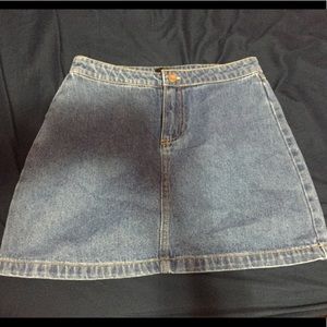 Forever 21 denim skirt