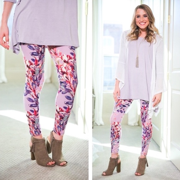 Pants - Floral Spring Leggings