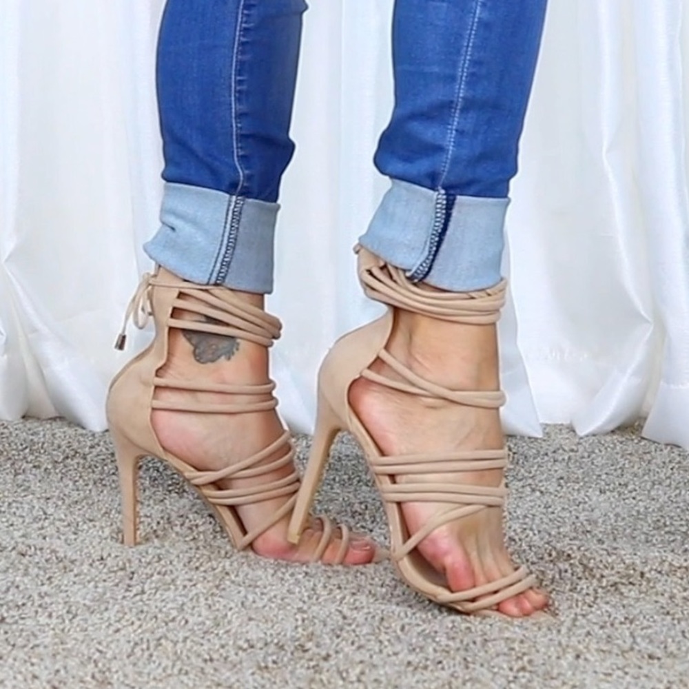 Simmi Strappy Heels |  Size 7
