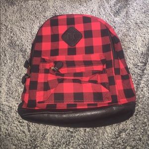 Brand new Buffalo plaid backpack