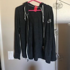 Charcoal Nike jacket (READ DESCRIPTION)