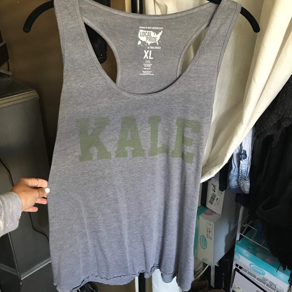 Kale tank top