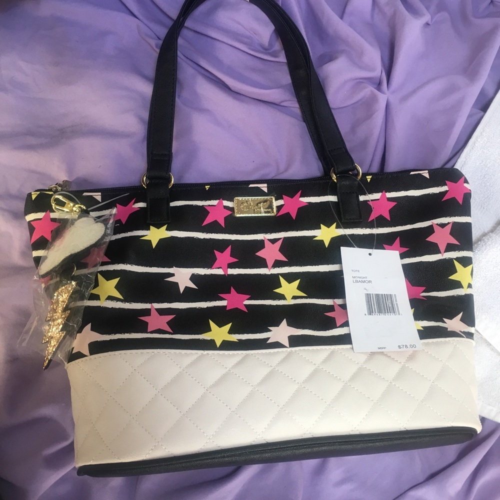 NWT AUTHENTIC BETSEY JOHNSON MINI TOTE