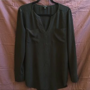 Black Peasant Shirt