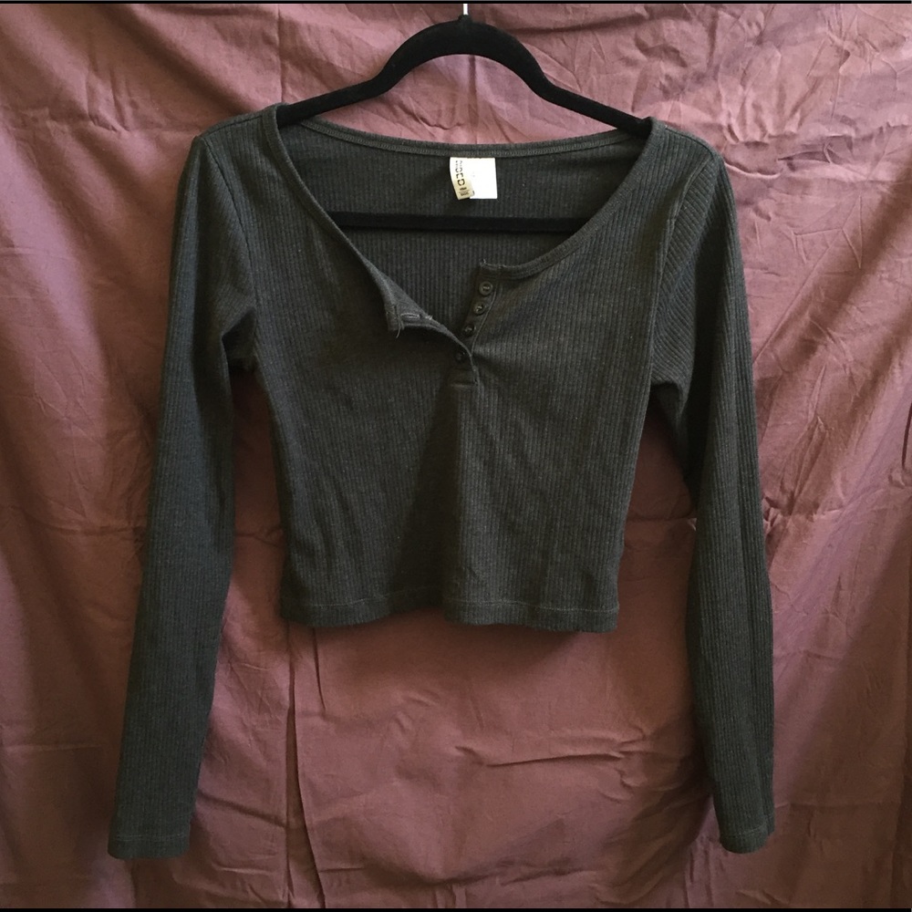 Long Sleeve Crop Top