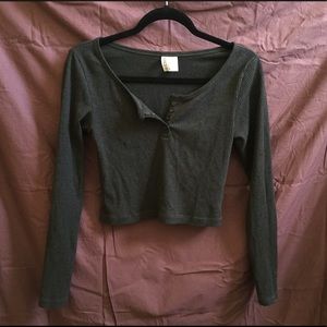 Long Sleeve Crop Top