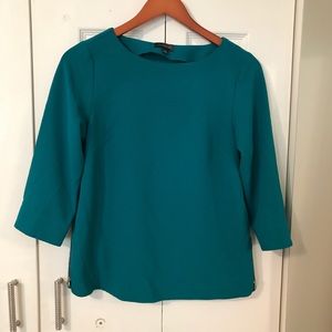 Teal blouse