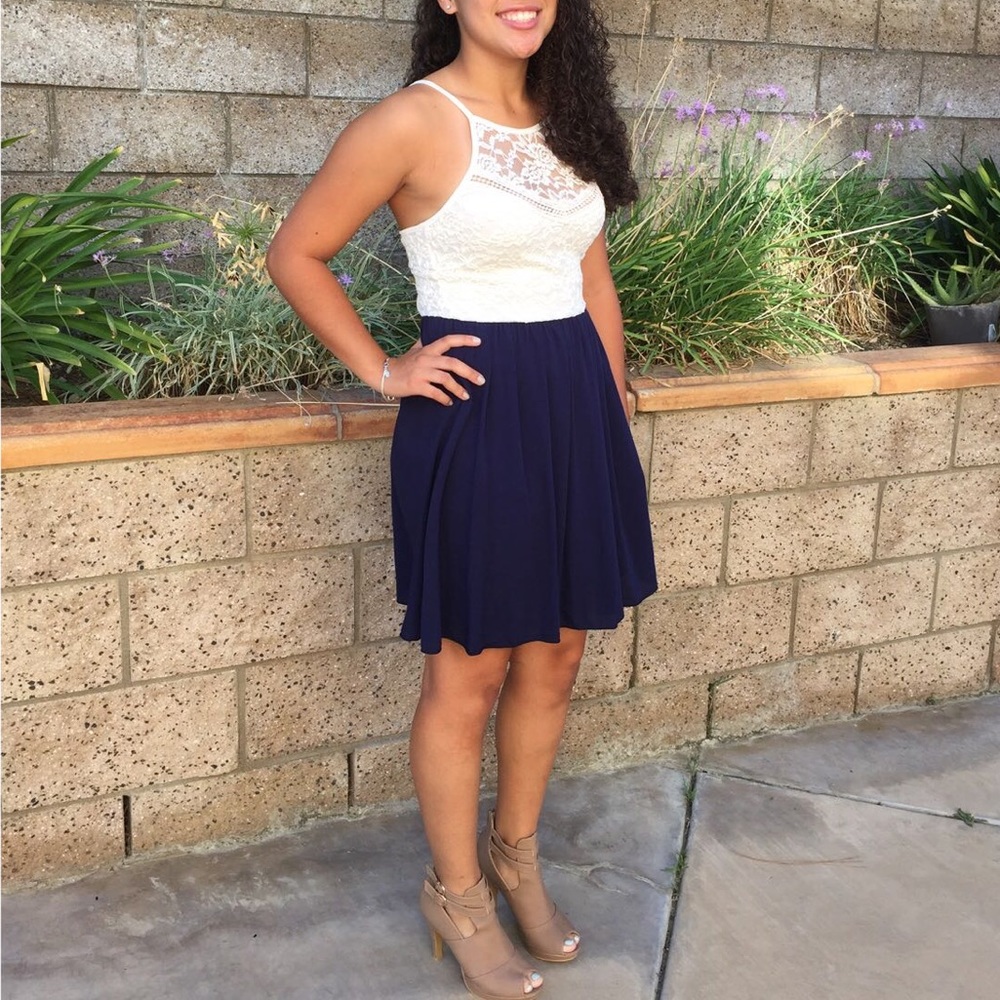 Medium length dress from Q