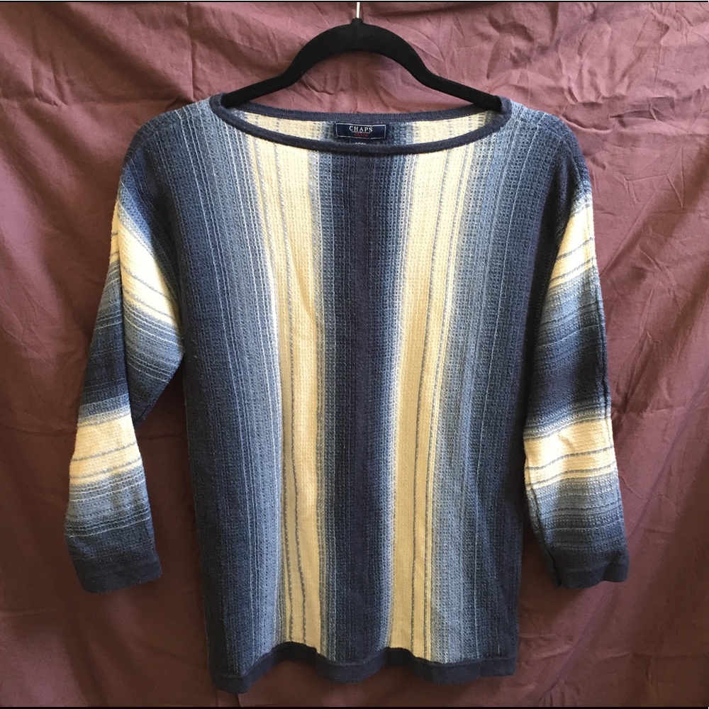 3/4 Sleeve Poncho Sweater