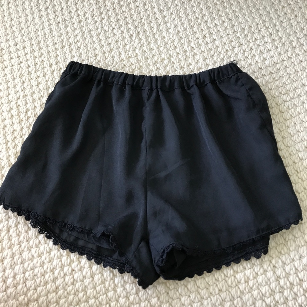 Cozy black Brandy Melville shorts