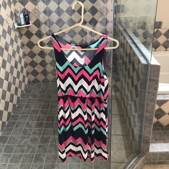 Rue21 Dresses & Skirts - Rainbow chevron sundress