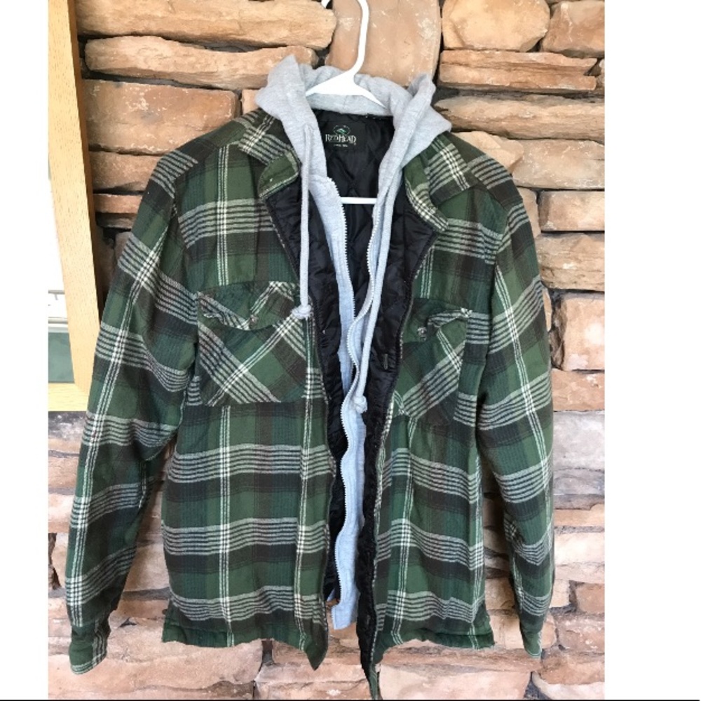 Green Flannel jacket