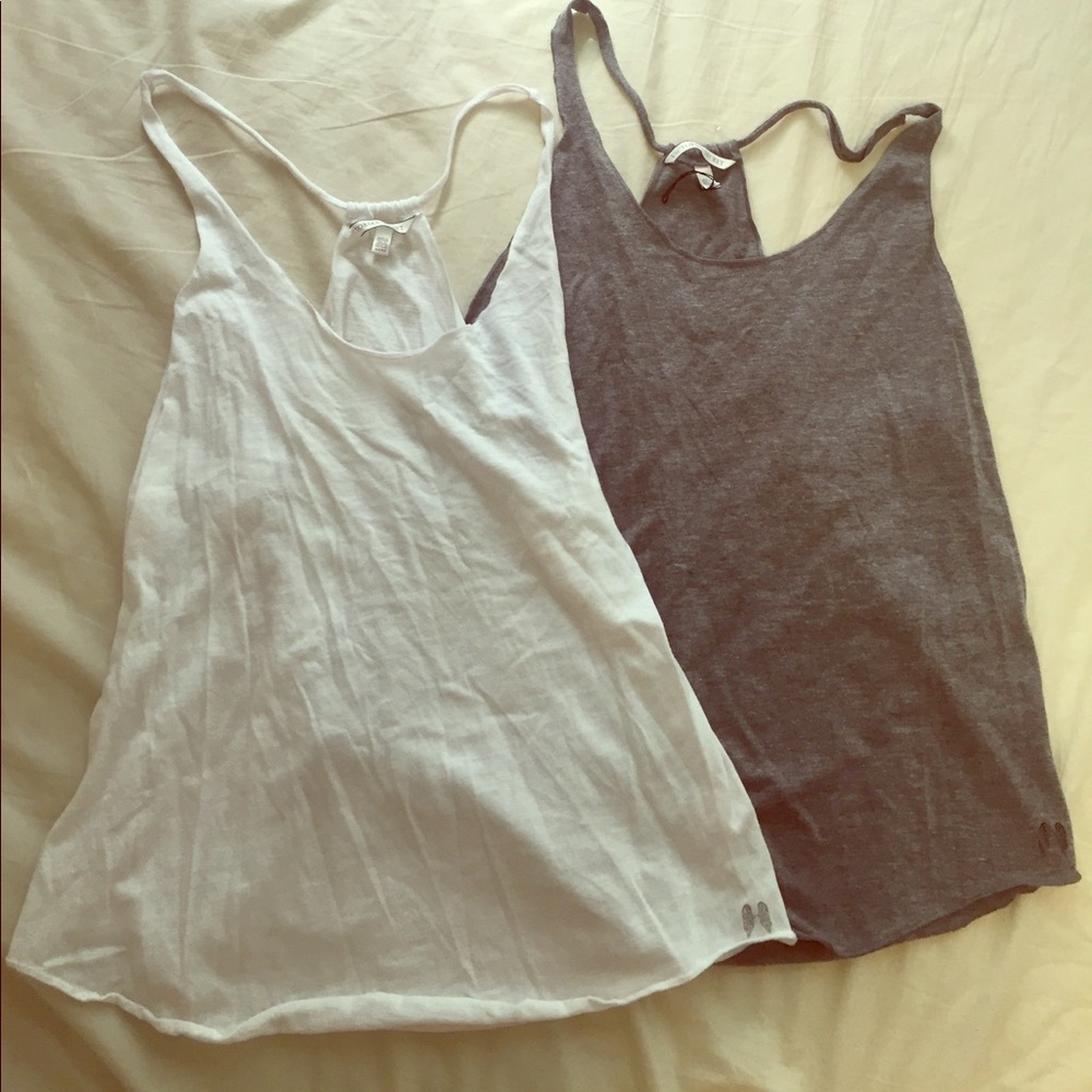 VS racer back skinny strap tanks
