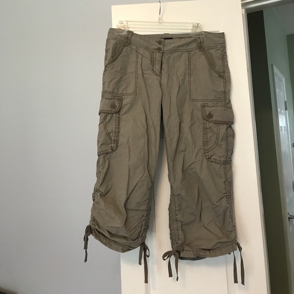 The Limited Drew fit cargo capris.