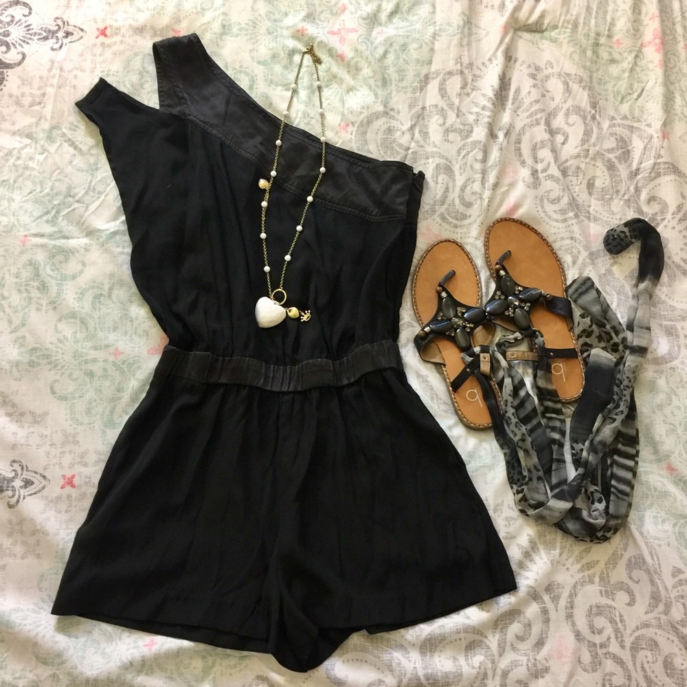 Bebe Black Romper