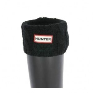 HUNTER BOOT black fleece insert socks