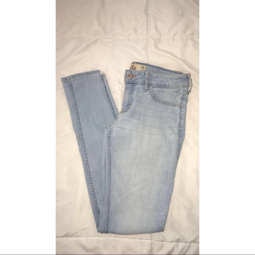 Light wash hollister jeggings