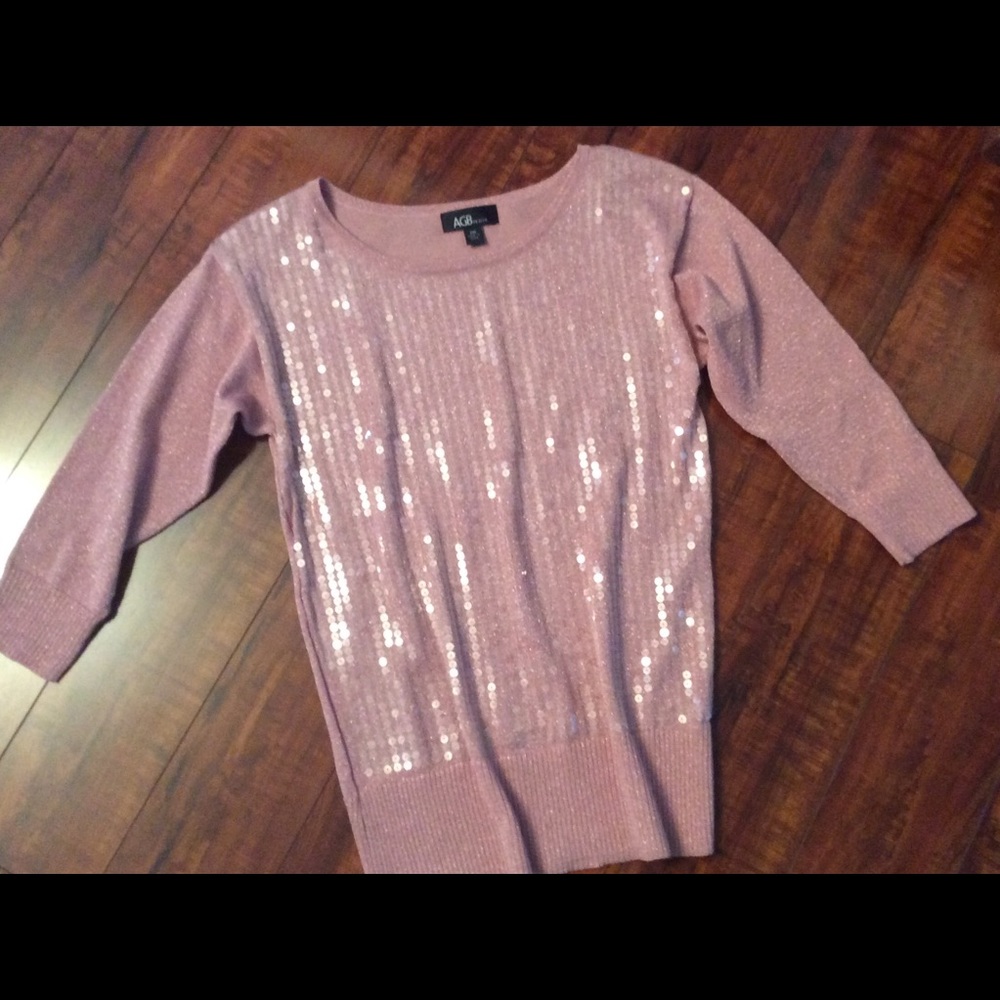 AGB pink sweater