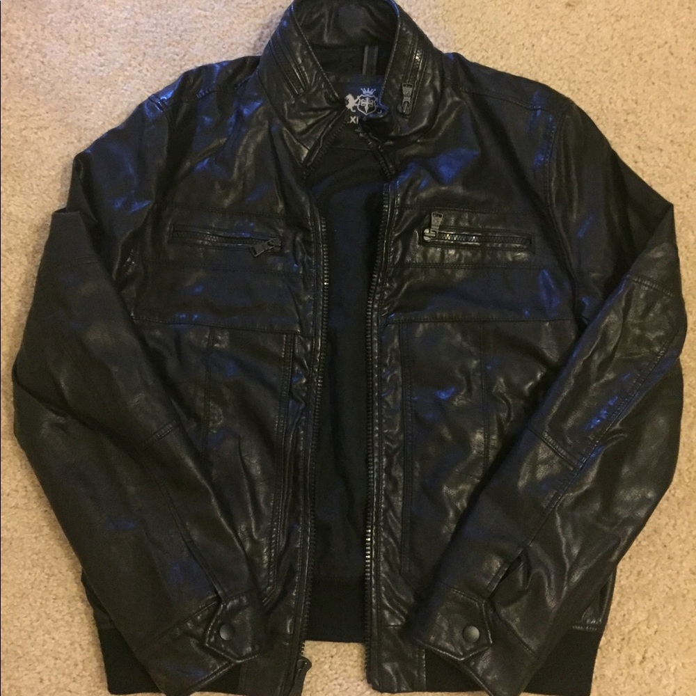 Express men's leather jacket