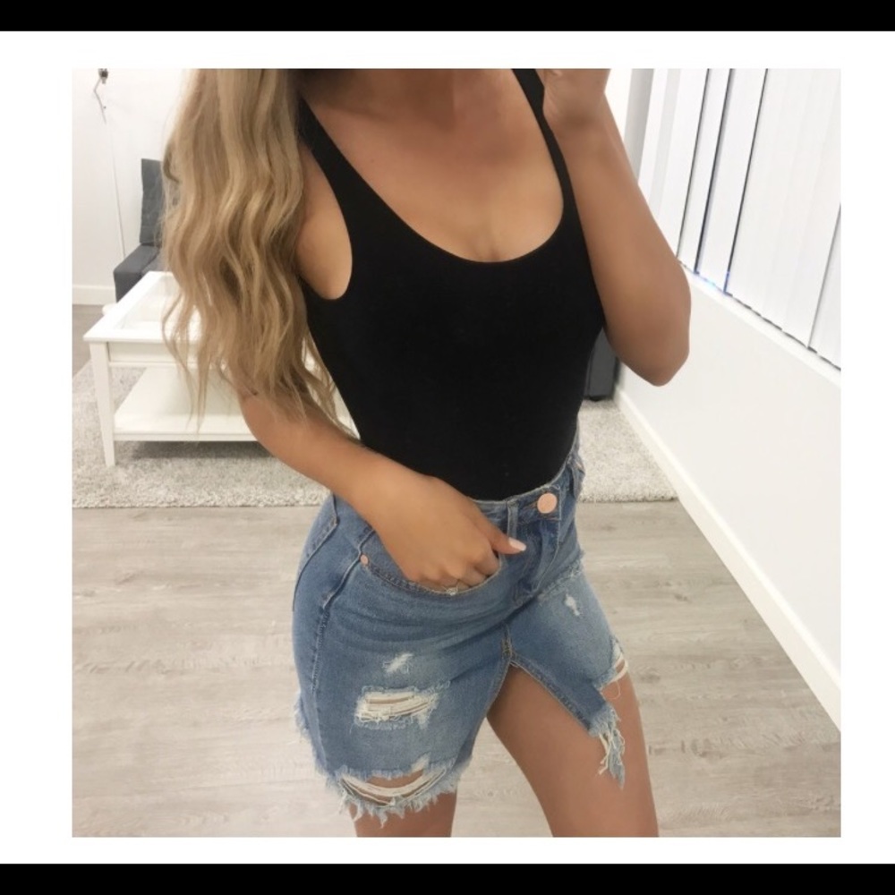 Black bodysuit