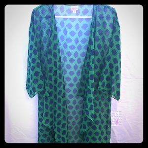 🏈 LuLaRoe Shirley Seattle Seahawks Colors - M 🏈