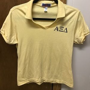 Alpha Xi Delta sorority polo shirt 👚