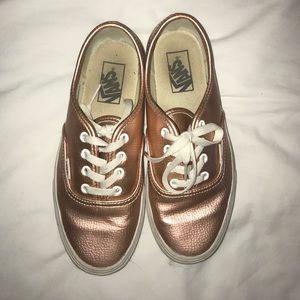 Rose gold vans