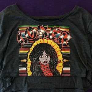 Loser Machine cut crop top