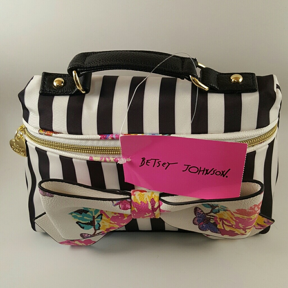 NWT Betsey Johnson Cosmo Bag