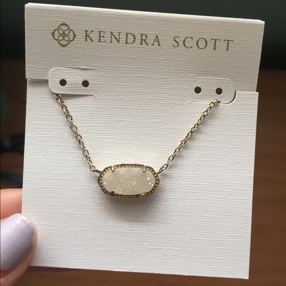 Authentic druzy Kendra Scott elisa - Picture 1 of 4