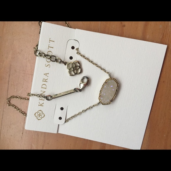 Authentic druzy Kendra Scott elisa - Picture 4 of 4