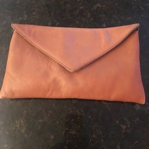 J.Crew faux leather Clutch