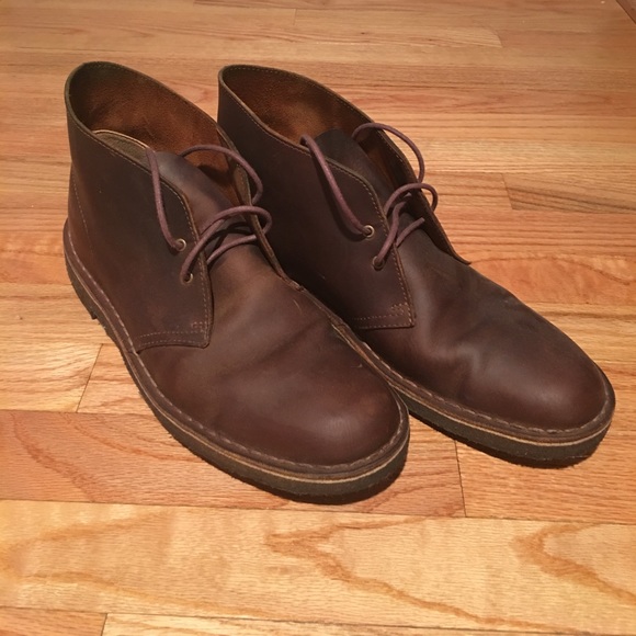Clarks Other - Clark’s Beeswax Leather chukka Desert Boot