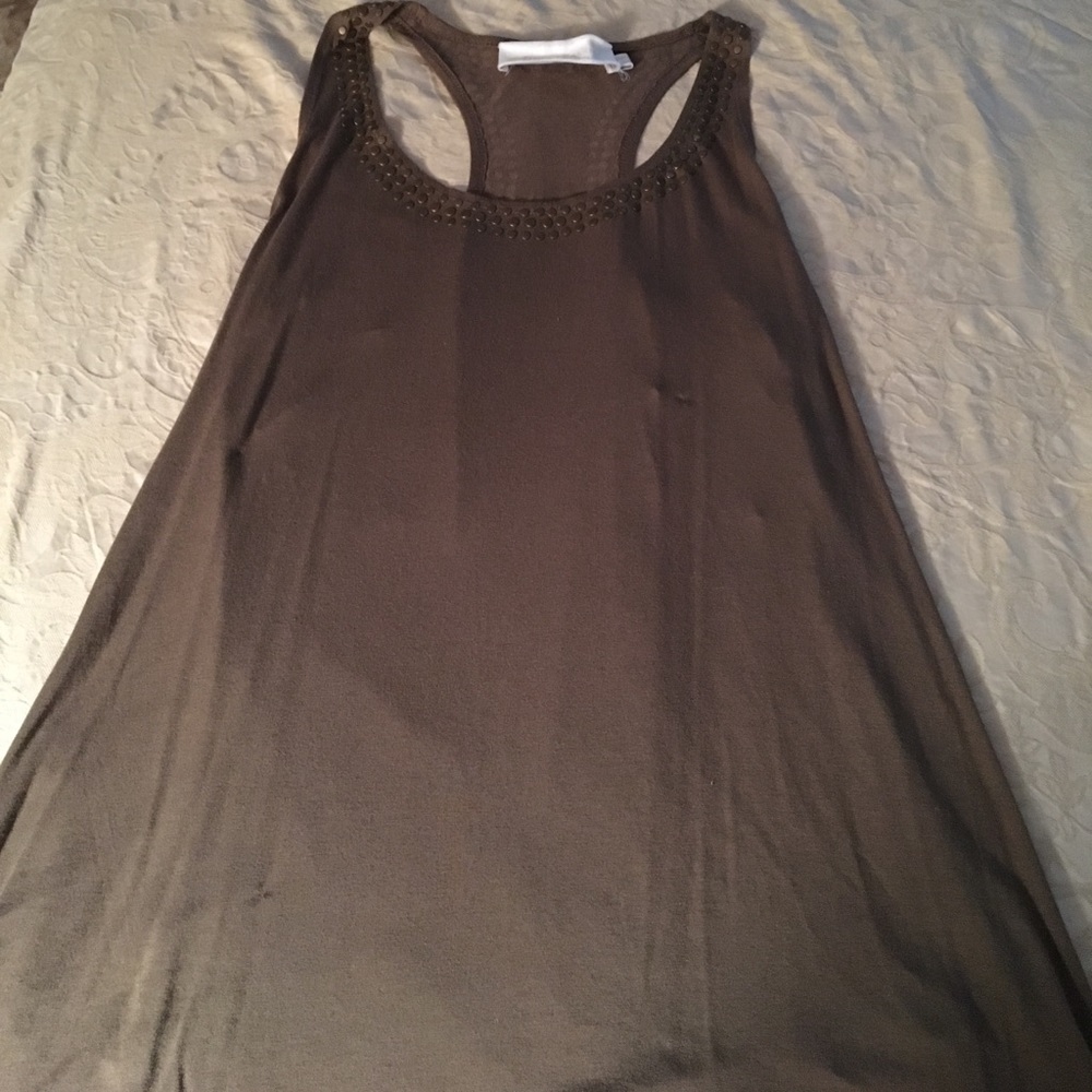 DonnaKaran design label tank top made in Italy
