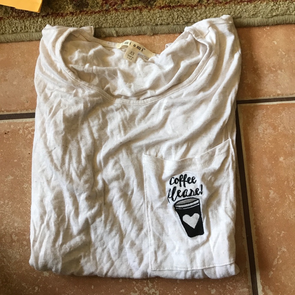 Coffee please t-shirt