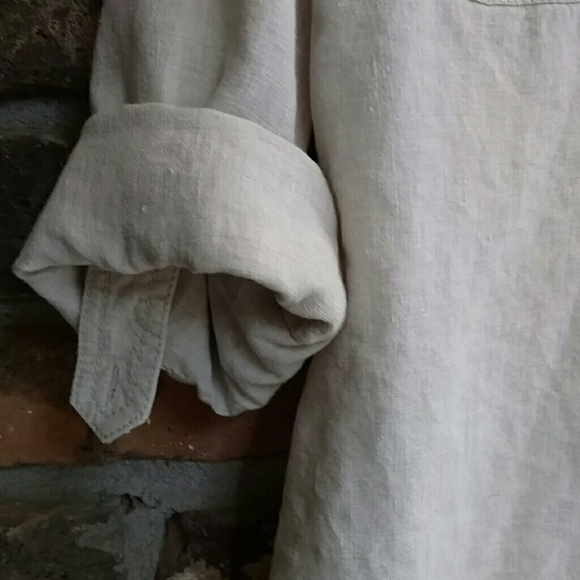 Liz Claiborne-Linen Cardigan with adjustable Sleev - Picture 5 of 7