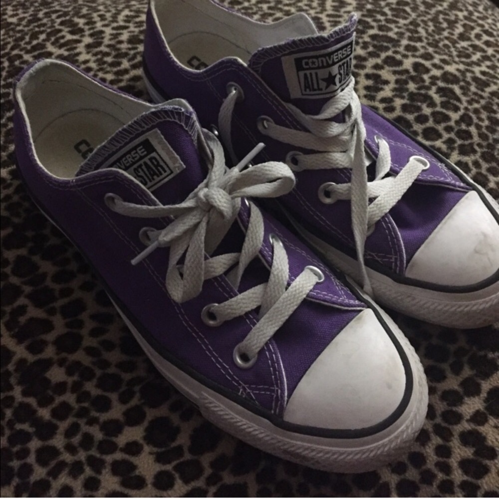 Purple Converse