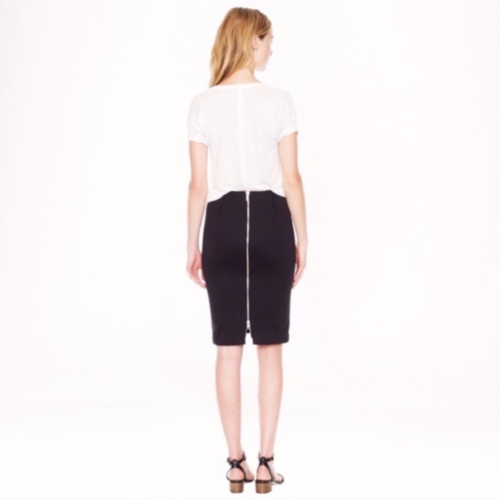 J.Crew Two-Way Back Zippered Skirt