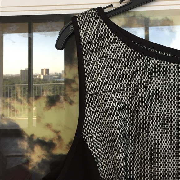 Loft black & white dress - Picture 7 of 8