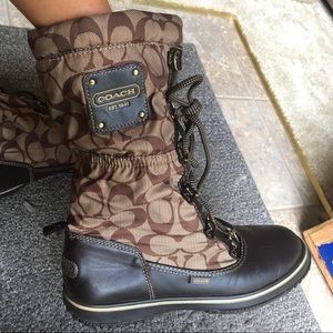 Coach winter boots!