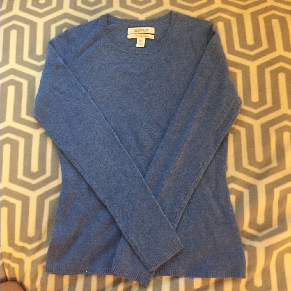 NWOT Ellen Tracey Cashmere Sweater