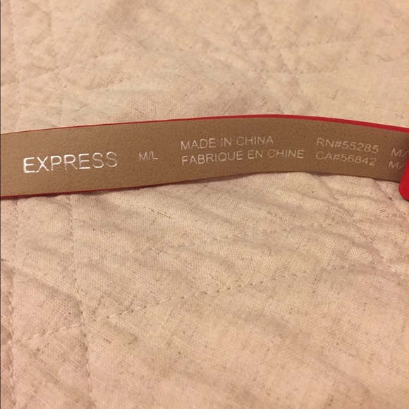 Express Red Belt - Picture 3 of 7