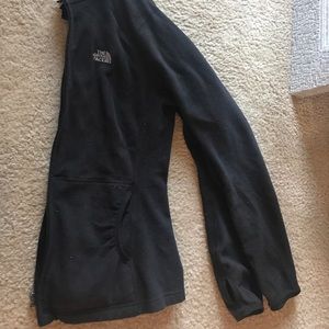 North face fitted zip up