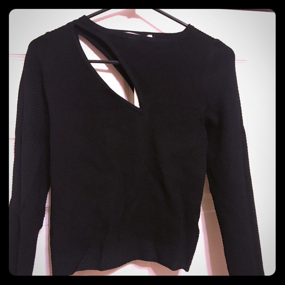 Black Zara top