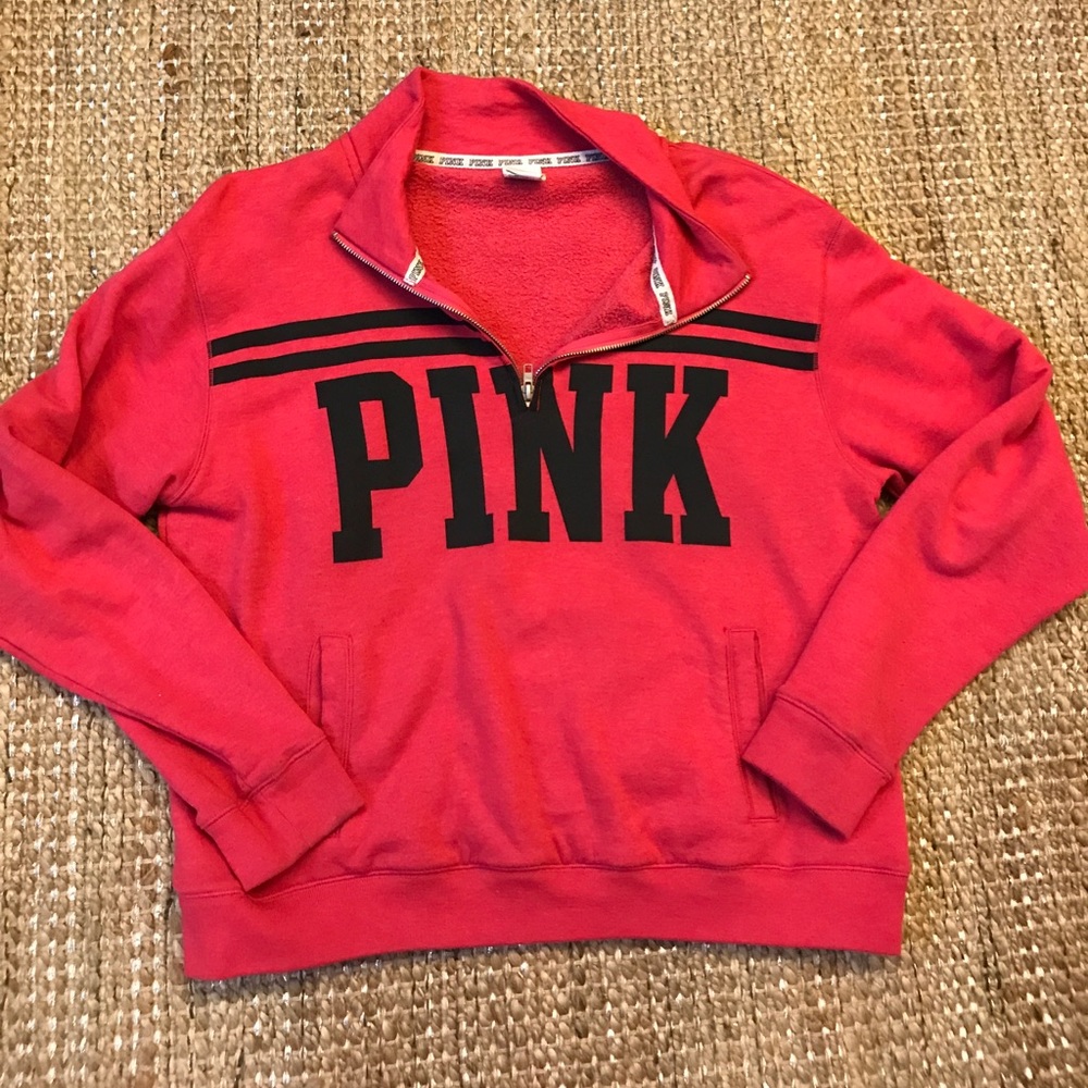 PINK crew neck sweater