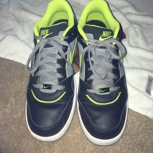 Shoes for sale grey black and green