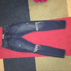Blue Leigh Top Shop Jeans