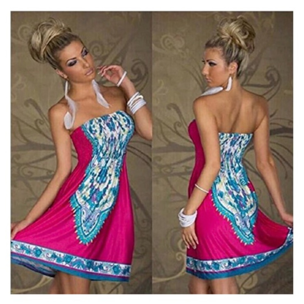 Strapless dress
