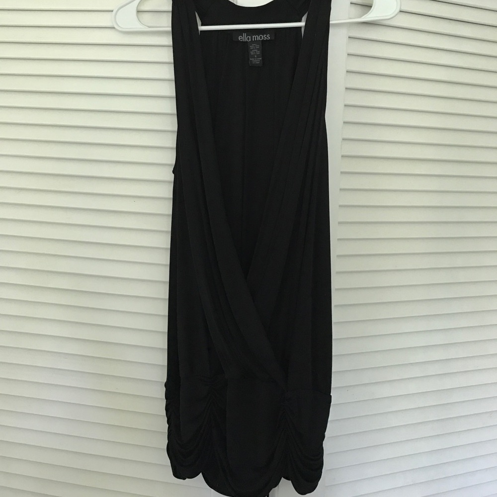 Ella Moss silk wrap tank small